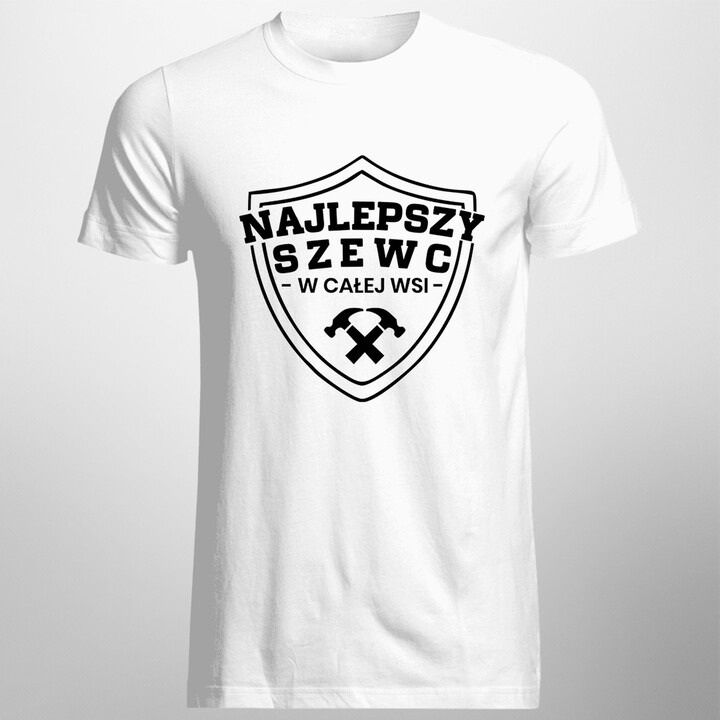 Najlepszy szewc w całej wsi - męska koszulka z nadrukiem