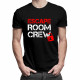 Escape room crew - męska koszulka z nadrukiem
