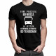 Inni pracują bo muszą, ja jestem kierowcą autobusu - męska koszulka z nadrukiem