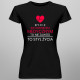 Bycie ratownikiem medycznym to nie zawód, to styl życia - damska koszulka z nadrukiem