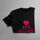 Bycie ratownikiem medycznym to nie zawód, to styl życia - damska koszulka z nadrukiem