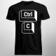 Ctrl+C - Koszulka dla taty z nadrukiem