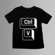 Ctrl+V - Koszulka dziecięca z nadrukiem