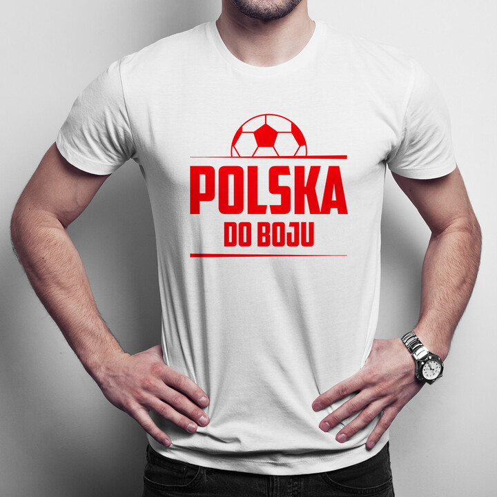 Polska Do Boju - męska koszulka z nadrukiem
