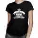Mama - szefowa domu - damska koszulka z nadrukiem