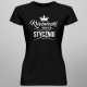 Księżniczki rodzą się w Styczniu - damska koszulka z nadrukiem