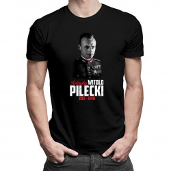 Rotmistrz Witold Pilecki - męska koszulka z nadrukiem
