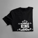 King - męska koszulka z nadrukiem