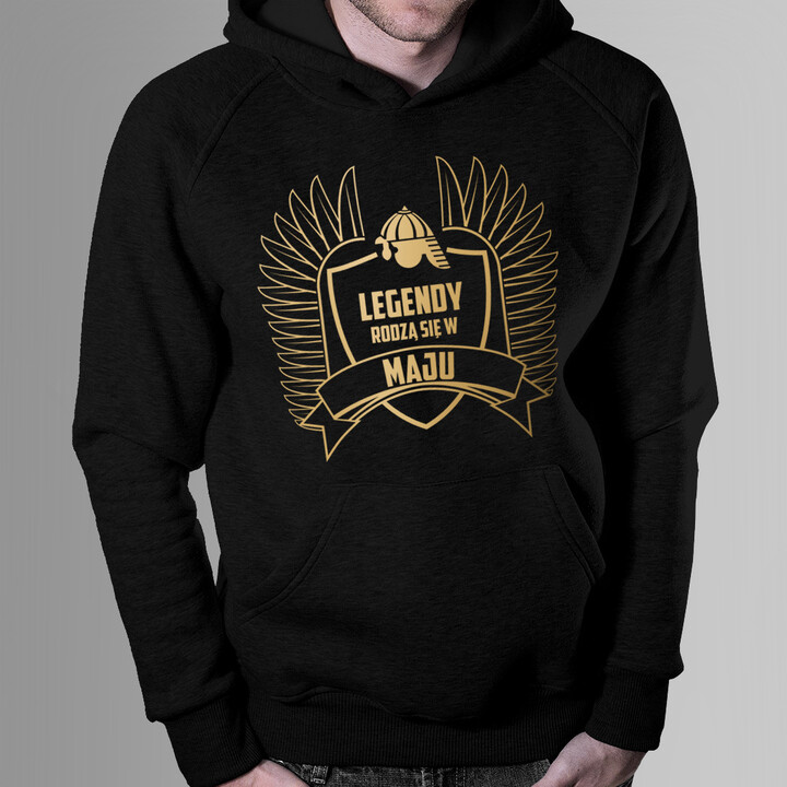 Legendy rodzą się w maju (husaria) - męska lub damska bluza z nadrukiem