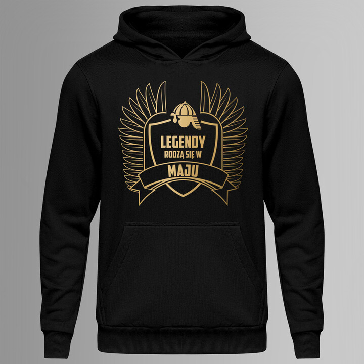 Legendy rodzą się w maju (husaria) - męska lub damska bluza z nadrukiem
