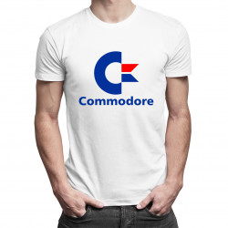 Commodore - męska koszulka z nadrukiem