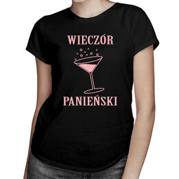 Wieczór panieński v.1 - damska koszulka z nadrukiem