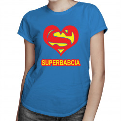 Super babcia - damska lub unisex koszulka na prezent dla babci