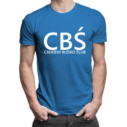 CBŚ - męska koszulka z nadrukiem