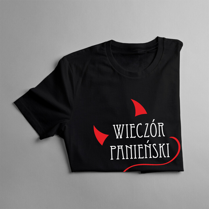 Wieczór panieński v.3 - damska koszulka z nadrukiem