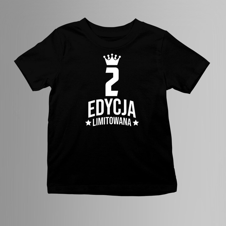 2 lat Edycja Limitowana - koszulka niemowlęca z nadrukiem - prezent na urodziny