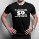 Najmłodszy 50-latek na świecie - męska koszulka z nadrukiem