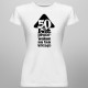 50 lat pracowałam na ten wygląd - damska koszulka z nadrukiem