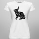 Geometric Bunny - męska koszulka z nadrukiem