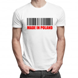 Made in Poland - męska koszulka z nadrukiem