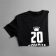 20 lat Edycja Limitowana - męska koszulka z nadrukiem - prezent na urodziny