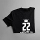 22 lata Edycja Limitowana - męska koszulka z nadrukiem - prezent na urodziny