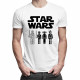 Star Wars - męska koszulka z nadrukiem