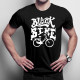 Black Bike - męska koszulka z nadrukiem