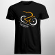 Czas na rower - damska lub męska koszulka z nadrukiem