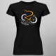 Czas na rower - damska lub męska koszulka z nadrukiem