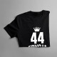 44 lata Edycja Limitowana - męska koszulka z nadrukiem - prezent na urodziny