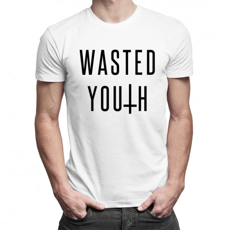 Wasted Youth - męska koszulka z nadrukiem