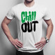 Chill Out - męska koszulka z nadrukiem
