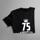 75 lat Edycja Limitowana - męska koszulka z nadrukiem - prezent na urodziny