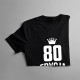 80 lat Edycja Limitowana - męska koszulka z nadrukiem - prezent na urodziny