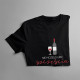 Nie możesz kupić szczęścia, ale możesz kupić wino - męska koszulka z nadrukiem