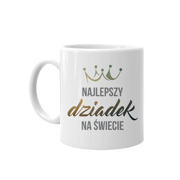 Najlepszy dziadek na świecie - kubek z nadrukiem