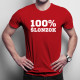 100% ŚLONZOK - męska koszulka z nadrukiem
