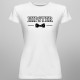 Hipster - damska koszulka z nadrukiem