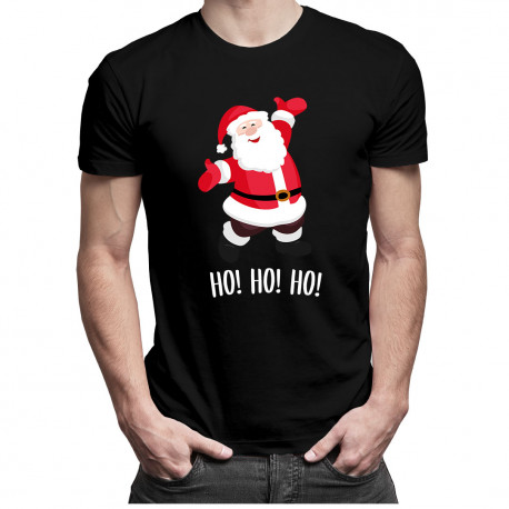 Święty Mikołaj - męska koszulka z nadrukiem
