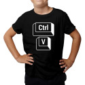 Ctrl+V - Koszulka dziecięca z nadrukiem