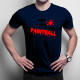 Paintball gun - męska koszulka z nadrukiem