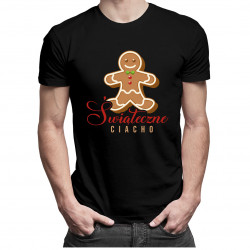 Świąteczne ciacho v2 - męska koszulka z nadrukiem