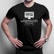 Webmaster to nie zawód, to styl życia - męska koszulka z nadrukiem