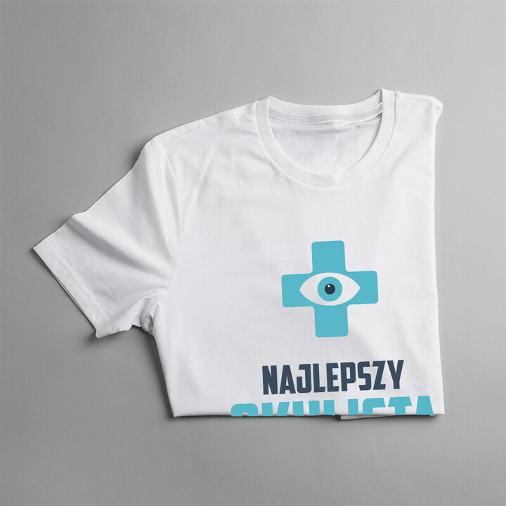 Najlepszy okulista w całej wsi - damska koszulka z nadrukiem