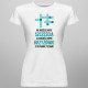 Nie możesz kupić szczęścia - krzyżówki - damska koszulka z nadrukiem