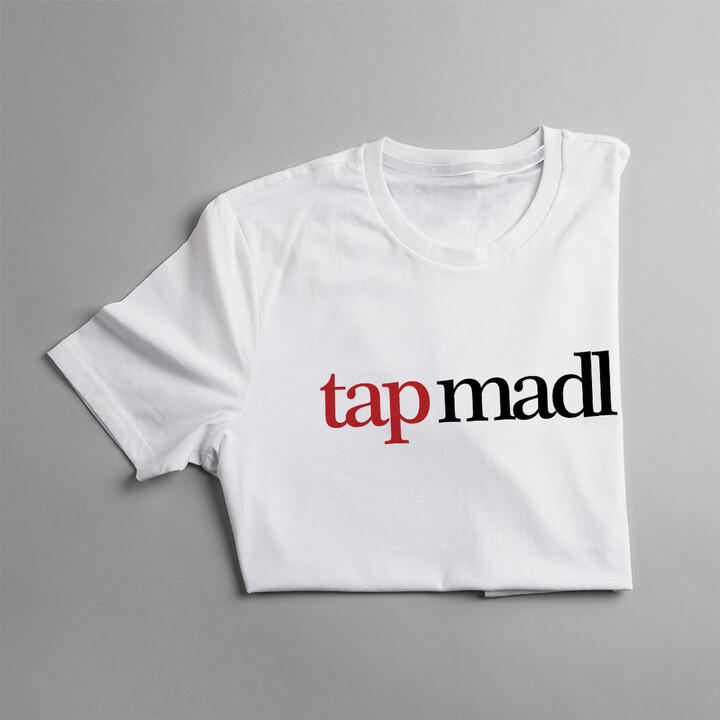 Tap Madl - damska koszulka z nadrukiem