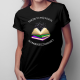 Książki to mój portal - damska koszulka z nadrukiem