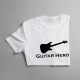 Guitar Hero - damska koszulka z nadrukiem