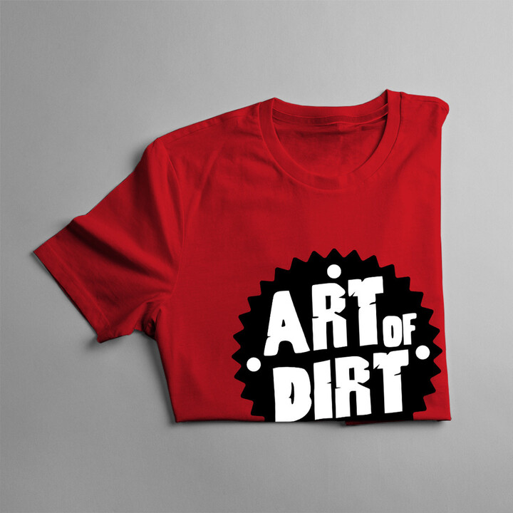 Art of dirt - damska koszulka z nadrukiem